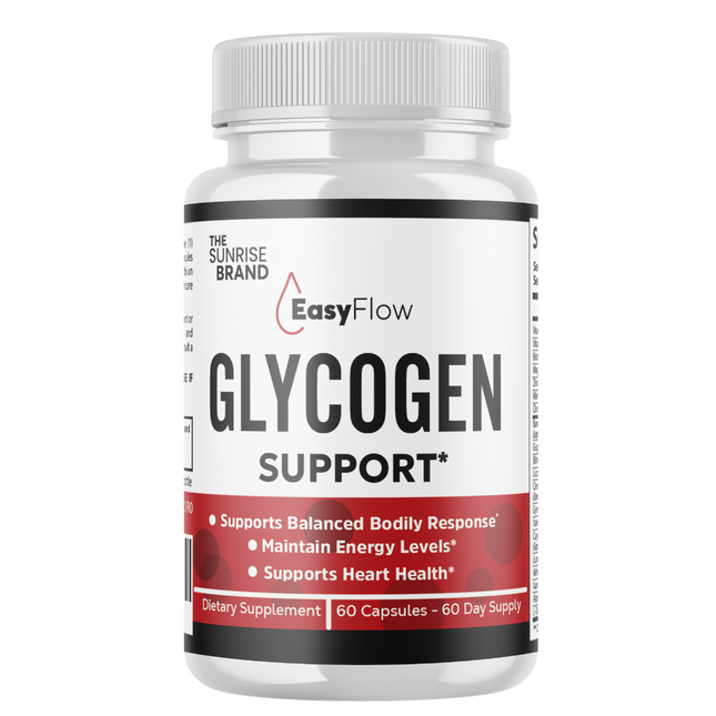 EasyFlow-Glycogen Support Pills, Easy Flow Capsules, Blood Support-60 Capsules