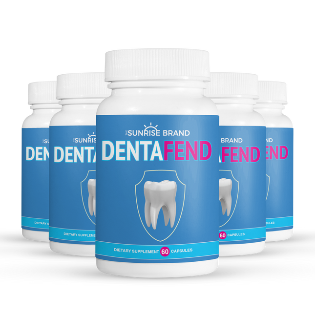 Dentafend for Teeth Supplement Dentafend Pill for Teeth - 5 Bottles 300 Capsules
