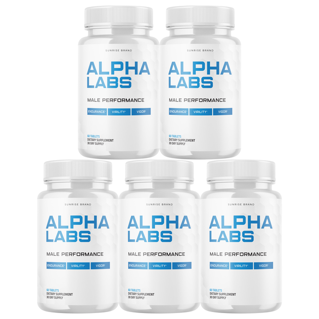 Alpha Labs Male Performance - 5 Pack