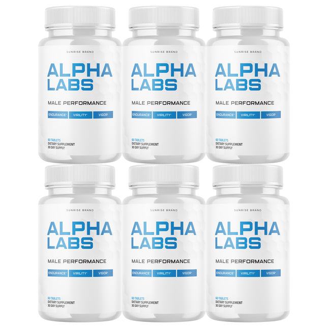 Alpha Labs Male Performance - 6 Pack