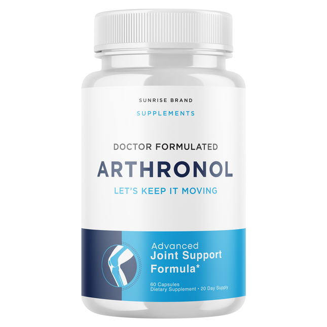 Arthronol Joint Support Pills to Reduce Inflammation & Joint Aches - 60 capsules