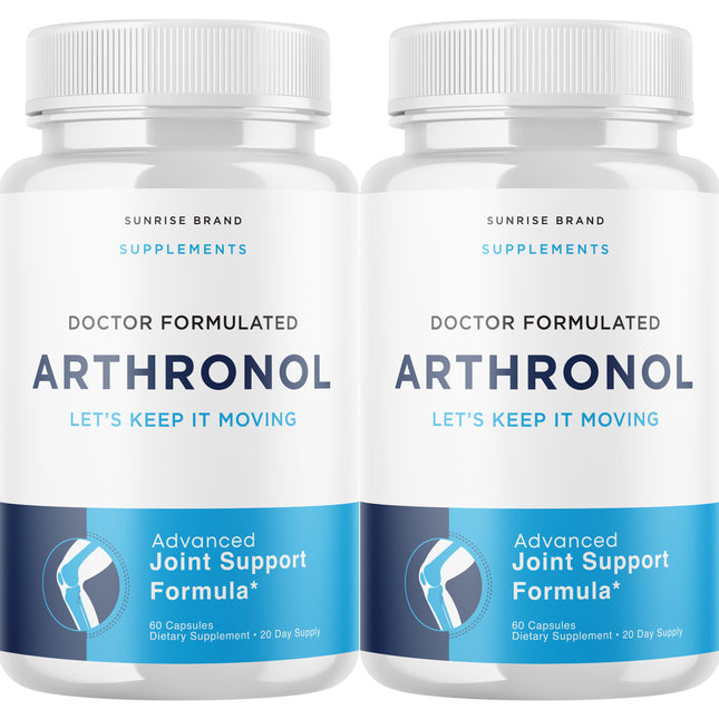 Arthronol Joint Support Pills to Reduce Inflammation & Joint Aches - 2 Pack