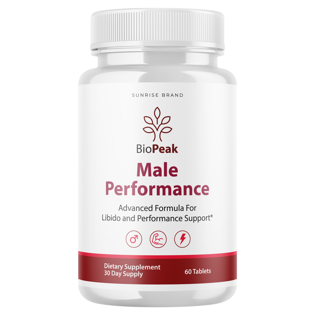Bio Peak for Male, Bio Peak Advanced Formula Men Support Pills - 60 Capsules