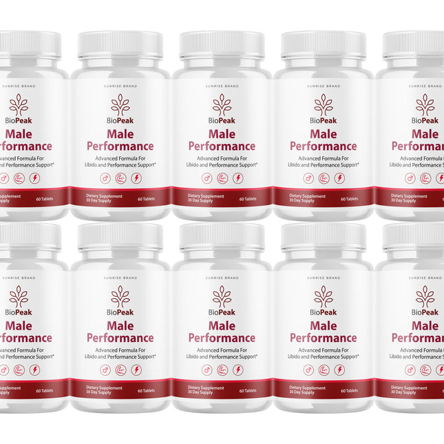 Bio Peak for Male, Bio Peak Advanced Formula Men Support Pills - 10 Pack