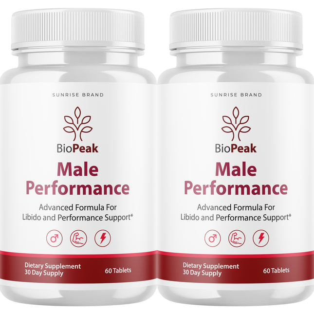 Bio Peak for Male, Bio Peak Advanced Formula Men Support Pills - 2 Pack