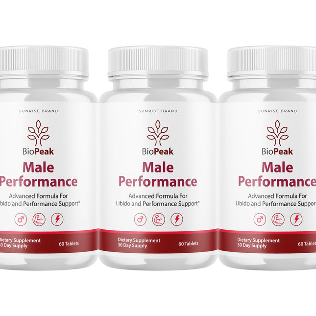Bio Peak for Male, Bio Peak Advanced Formula Men Support Pills - 3 Pack
