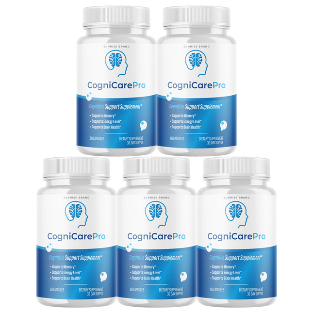 Cognicare Pro Nootropic Capsules, Cogni Care Pro Max Strength Official - 5 Pack