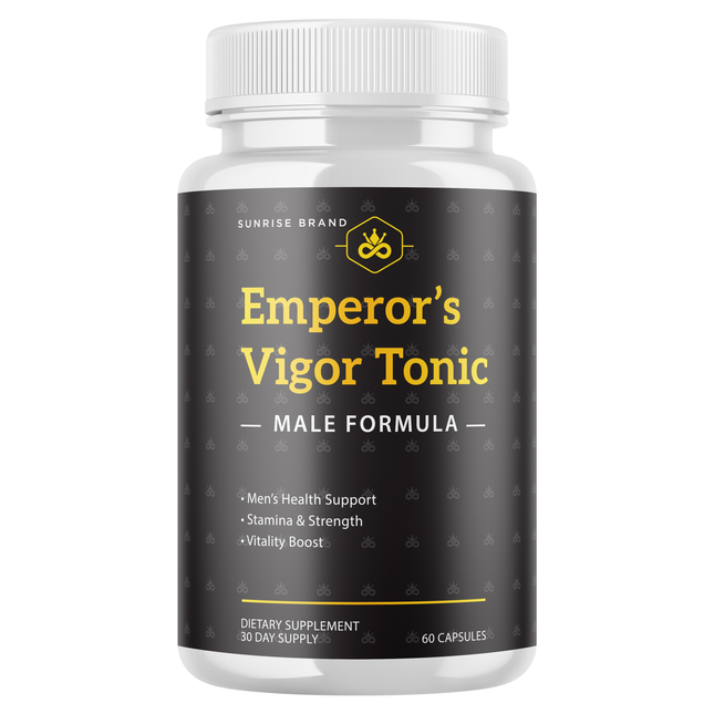 Emperor's Vigor Tonic Supplement for Men, Male Health Pills - 60 Capsules