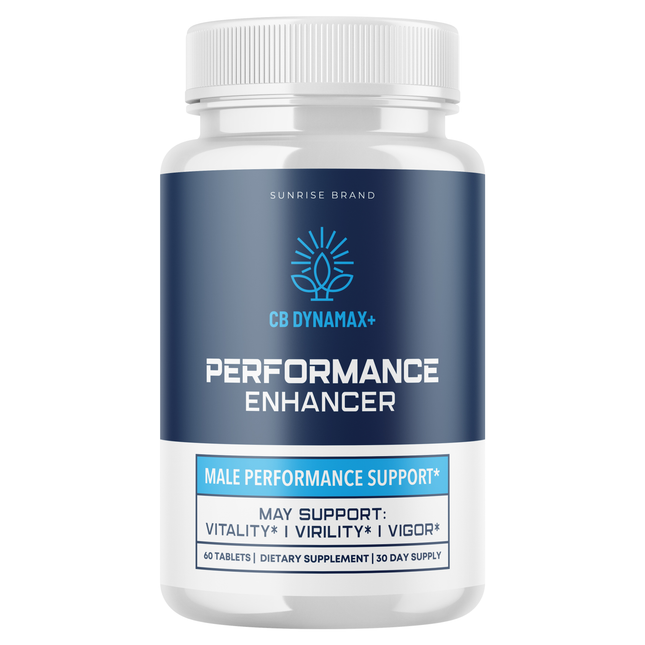 CB Dynamax+ Male Health Pills for Lasting Performance and Endurance - 60 Tablets