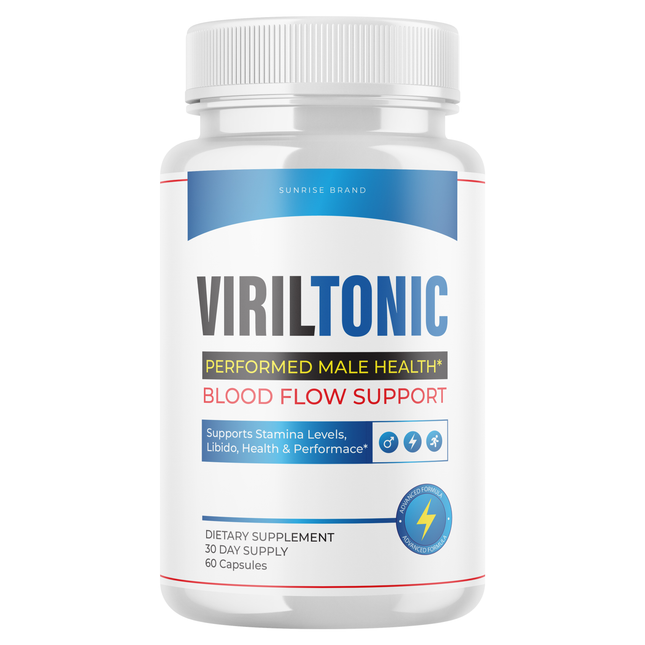 Viriltonic for Male, Viril Tonic Advanced Formula Men Support - 60 Capsules