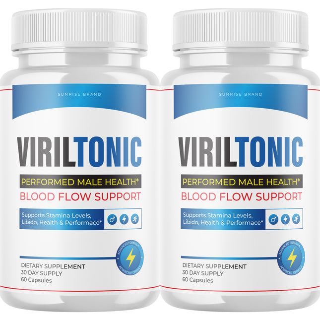 Viriltonic for Male, Viril Tonic Advanced Formula Men Support - 2 Pack