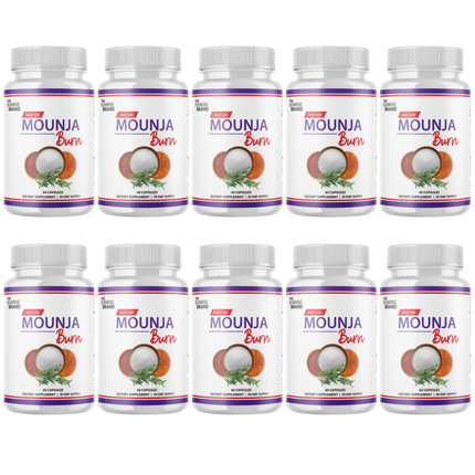 Mounja Burn Weight Loss Capsules Fat Burning - 10 Bottles