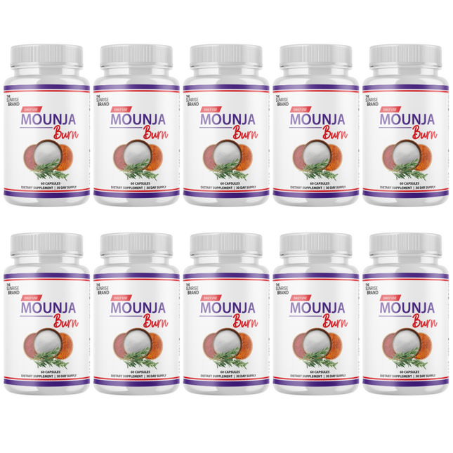 Mounja Burn Weight Loss Capsules Fat Burning - 10 Bottles