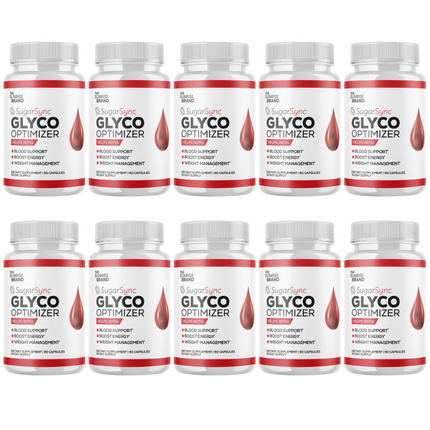 Sugar Sync Glyco Optimizer Maximum Strength Glycogen Supplement - 10 Bottles