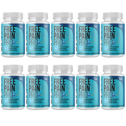 Freepain Pro -Supplements for nerve system support - 10 Bottles