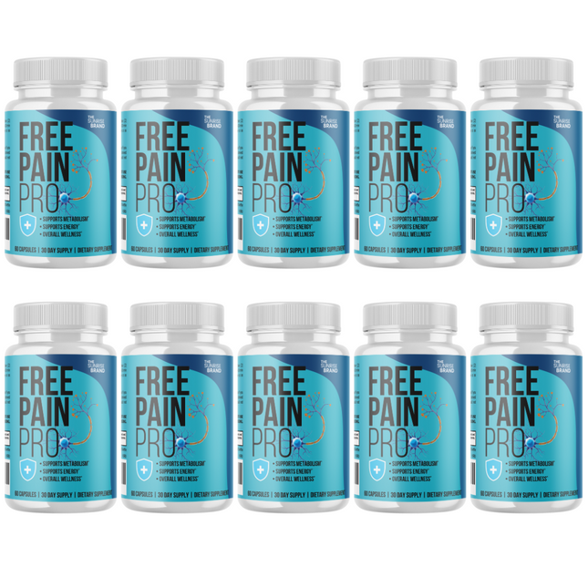 Freepain Pro -Supplements for nerve system support - 10 Bottles