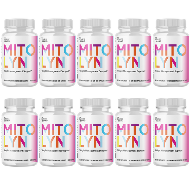 Mitolyn Advanced Weight Loss Support Mito Lyn Maximum Strength - 10 Bottles