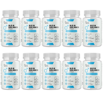 Men Balance Pro Pills, Maximize Energy, Vitality & Stamina - 10 Bottles