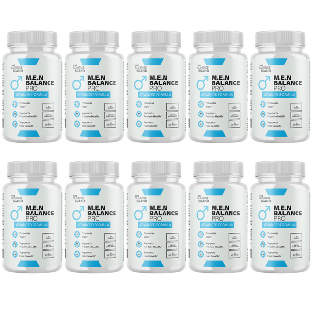 Men Balance Pro Pills, Maximize Energy, Vitality & Stamina - 10 Bottles