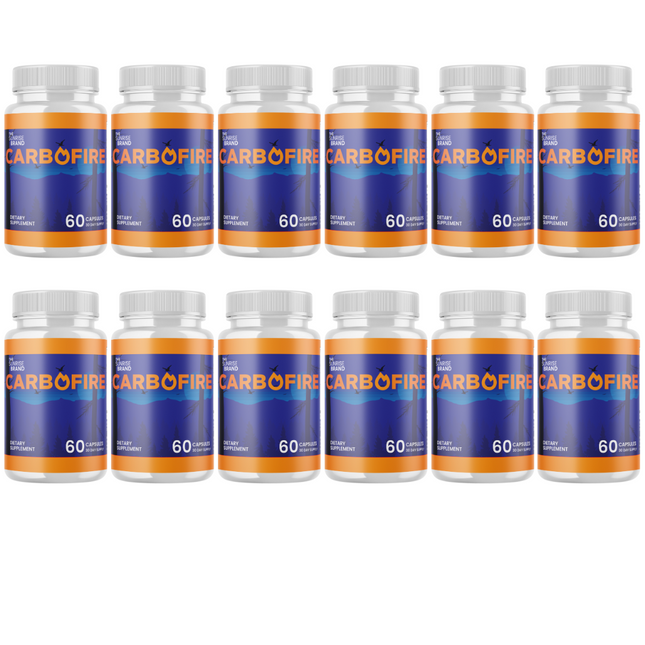 Carbofire keto Pills - Support Weight Management, Weight loss Capsules - 12 Bottles