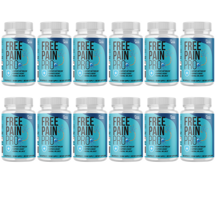 Freepain Pro -Supplements for nerve system support - 12 Bottles