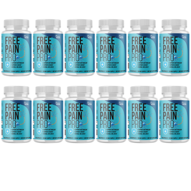 Freepain Pro -Supplements for nerve system support - 12 Bottles