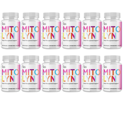 Mitolyn Advanced Weight Loss Support Mito Lyn Maximum Strength - 12 Bottles