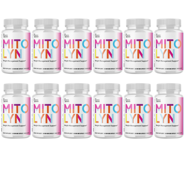 Mitolyn Advanced Weight Loss Support Mito Lyn Maximum Strength - 12 Bottles