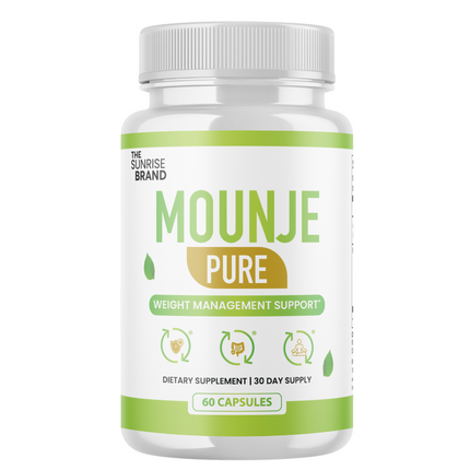 Mounje Pure Weight Loss Capsules, MounjePure Metabolism Booster Pills - 60 Capsules