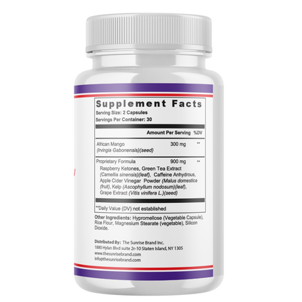 Mounja Burn Weight Loss Capsules Fat Burning - 2 Bottles