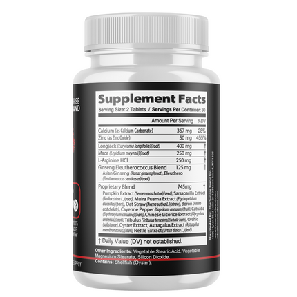 Vital Prime Men Pills, Maximize Energy, Vitality & Stamina - 5 Bottles