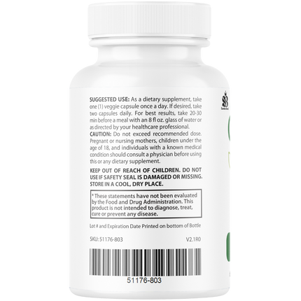 GlucoElixir Capsules - Official GlucoElixir Blood Health Support - Maximum Strength, Vitamin For Overall Health & Wellness, 180 Capsules For 3 Months