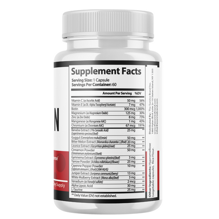 EasyFlow-Glycogen Support Pills, Easy Flow Capsules, Blood Support- 5 Bottles