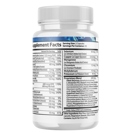 SciatiSoothe Sciatic Nerve Health Support Supplement - Nerve Support Formula - Officlal SciatiSoothe - 8 Bottles