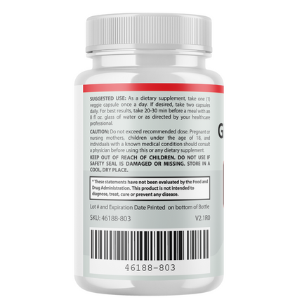 Gluco Extend Capsules Blood Support, GlucoExtend Pills - 5 Bottles