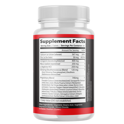 Erecboost Capsules – Erec Boost for Overall Health & Energy - 5 Bottles