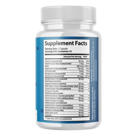 Glyco FIx Pills - Glyco Fix Blood Sugar Health Support Formula - 2 Bottles