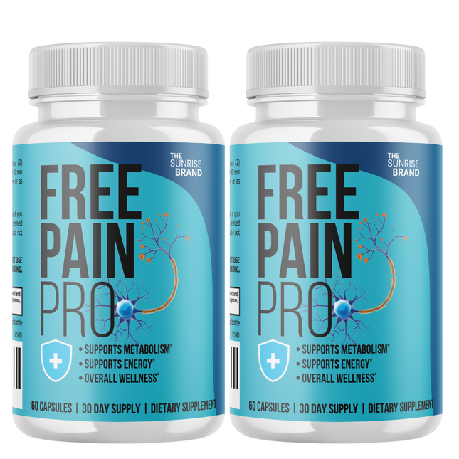Freepain Pro -Supplements for nerve system support - 2 Bottles