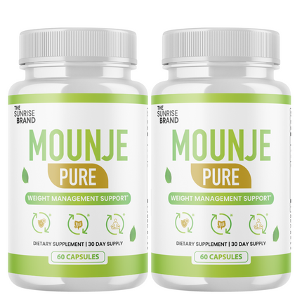 Mounje Pure Weight Loss Capsules, MounjePure Metabolism Booster Pills - 2 Bottles