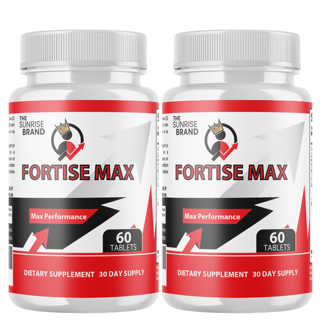 Fortise Max -Best male enhancement Supplement, Max Performance - 2 Bottles