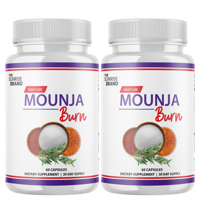 Mounja Burn Weight Loss Capsules Fat Burning - 2 Bottles