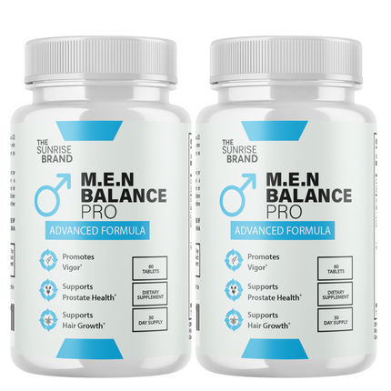 Men Balance Pro Pills, Maximize Energy, Vitality & Stamina - 2 Bottles