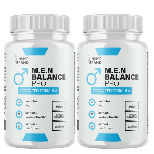 Men Balance Pro Pills, Maximize Energy, Vitality & Stamina - 2 Bottles