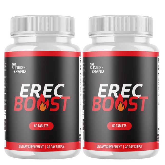 Erecboost Capsules – Erec Boost for Overall Health & Energy - 2 Bottles