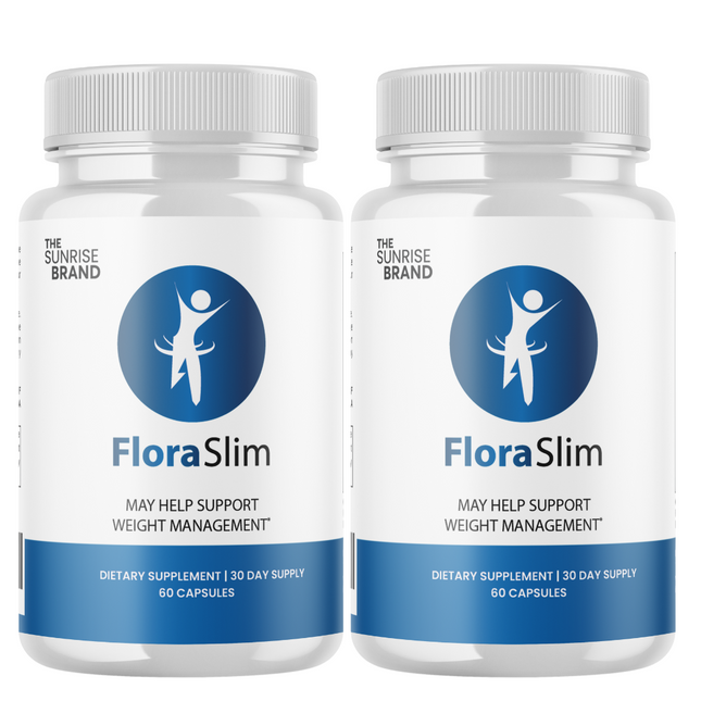 FloraSlim -Supplements to boost metabolism, Weight loss capsules - 2 Bottles