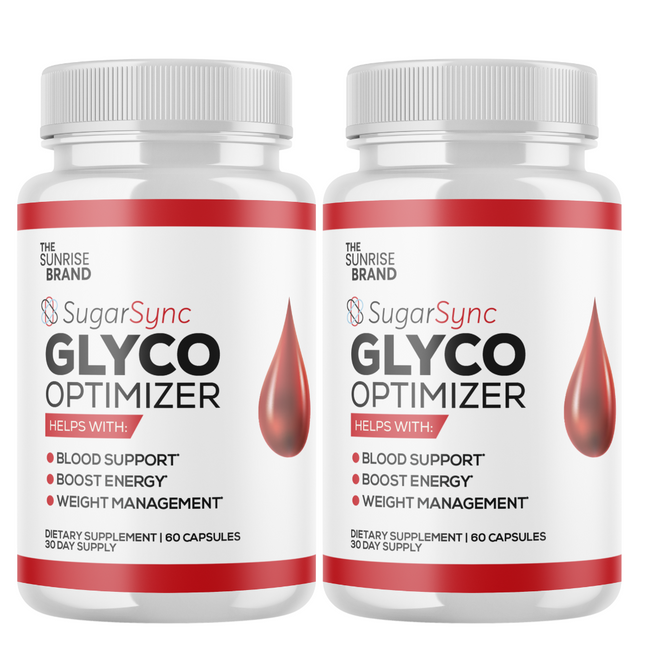 Sugar Sync Glyco Optimizer Maximum Strength Glycogen Supplement - 2 Bottles