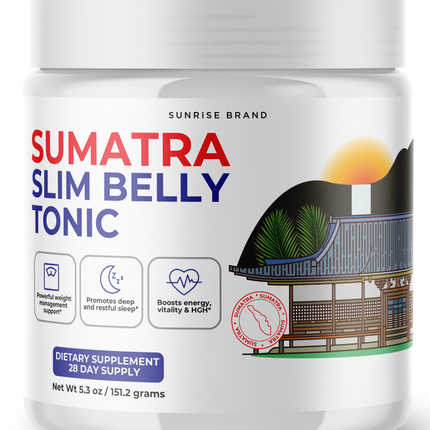 Sumatra Slim Belly Tonic Powder - Official Formula Support Weight Loss - 1 Pack