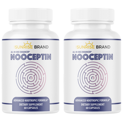 Nooceptin - Advanced  Formula 2 Bottles 120 Capsules