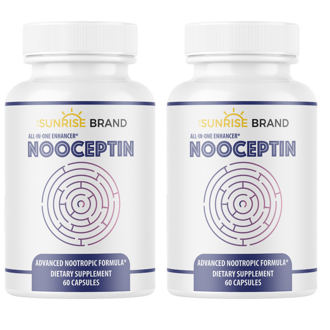 Nooceptin - Advanced  Formula 2 Bottles 120 Capsules