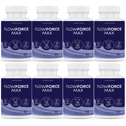 FlowForce Max, Flow Force Max Male Vitality Supplement - 8 Pack